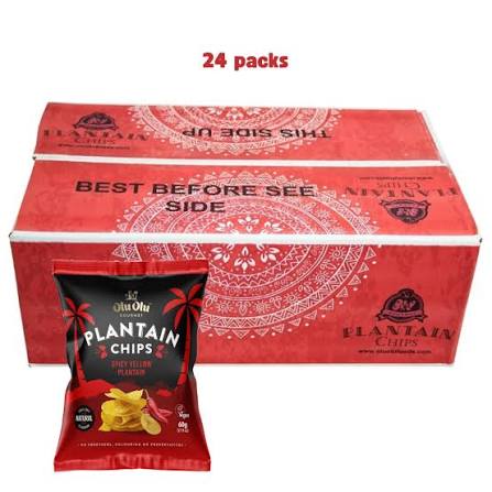 Olu Olu Plantain Chips Chilli