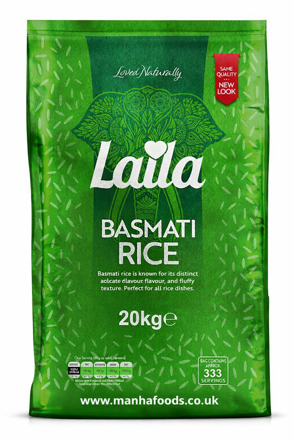 Laila Basmati Rice - 20kg