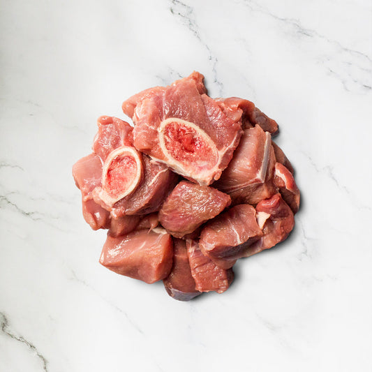 Lamb Shoulder Diced (With Bone) 1 kg