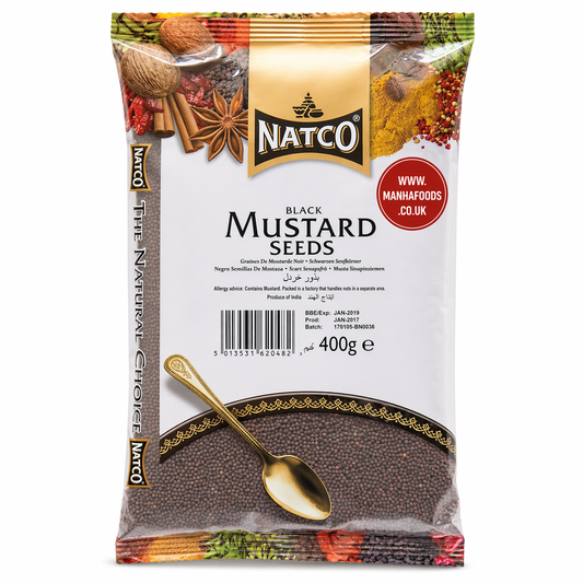 Natco Black Mustard Seeds 400g