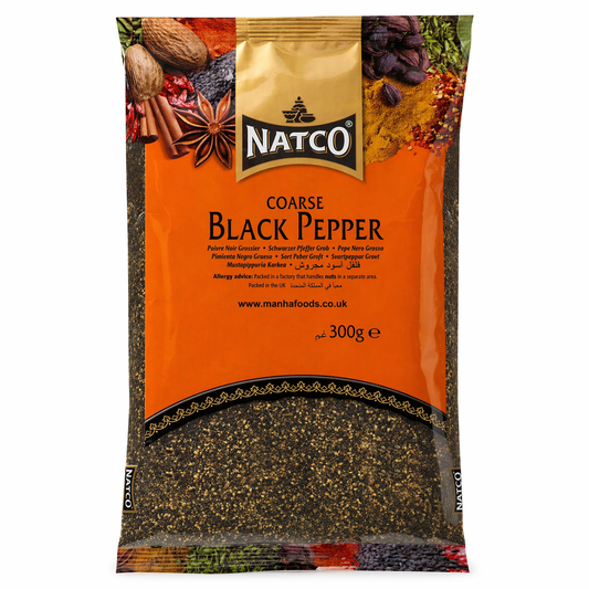 Natco Coarse Black Pepper 300g