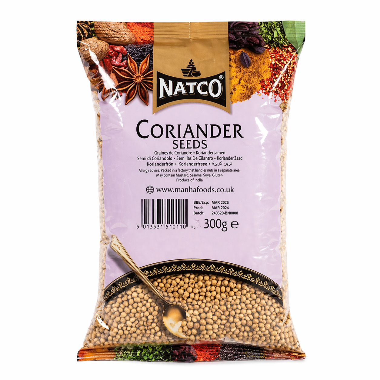 Natco Coriander Seeds 300g
