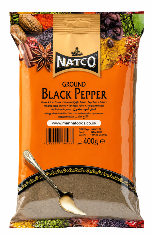 Natco Ground Black Pepper 400g