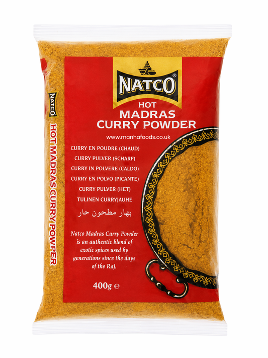 Natco Hot Madras Curry Powder 400g