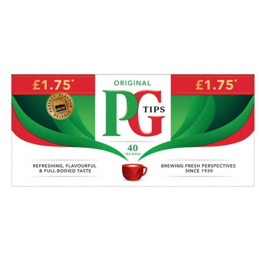 PG Tips - 40 Original Tea Bags - 116g