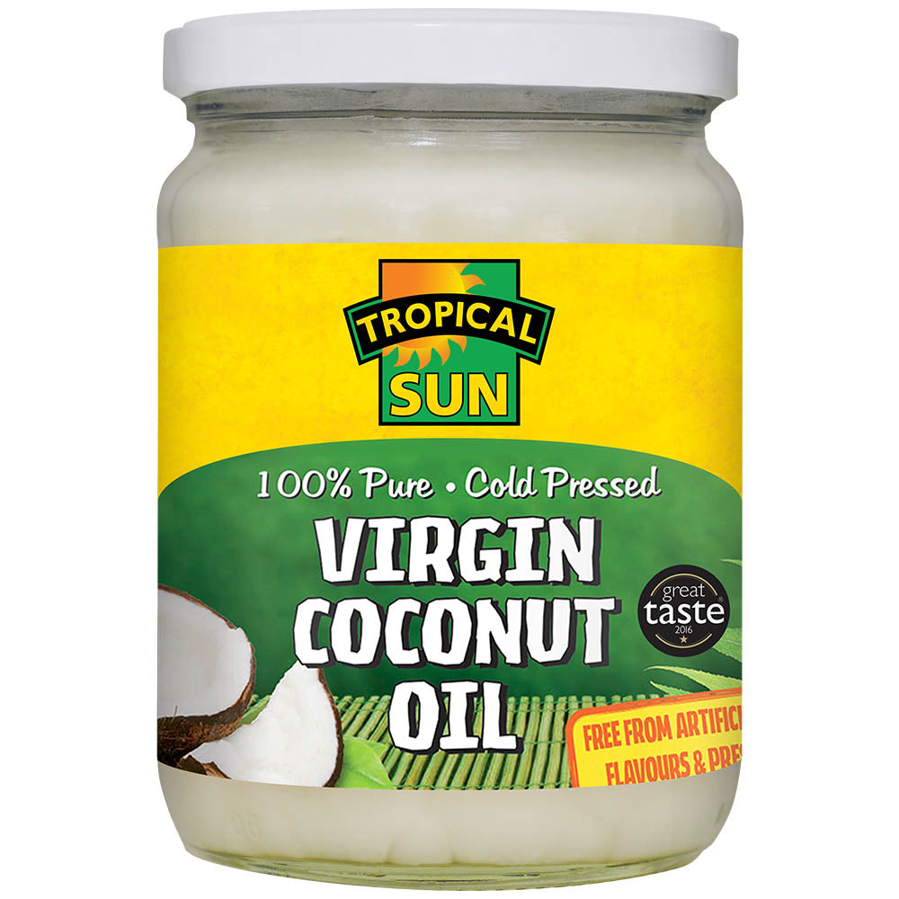 Coconut Oil - 100% Pure Cold-Pressed Virgin 480 ml