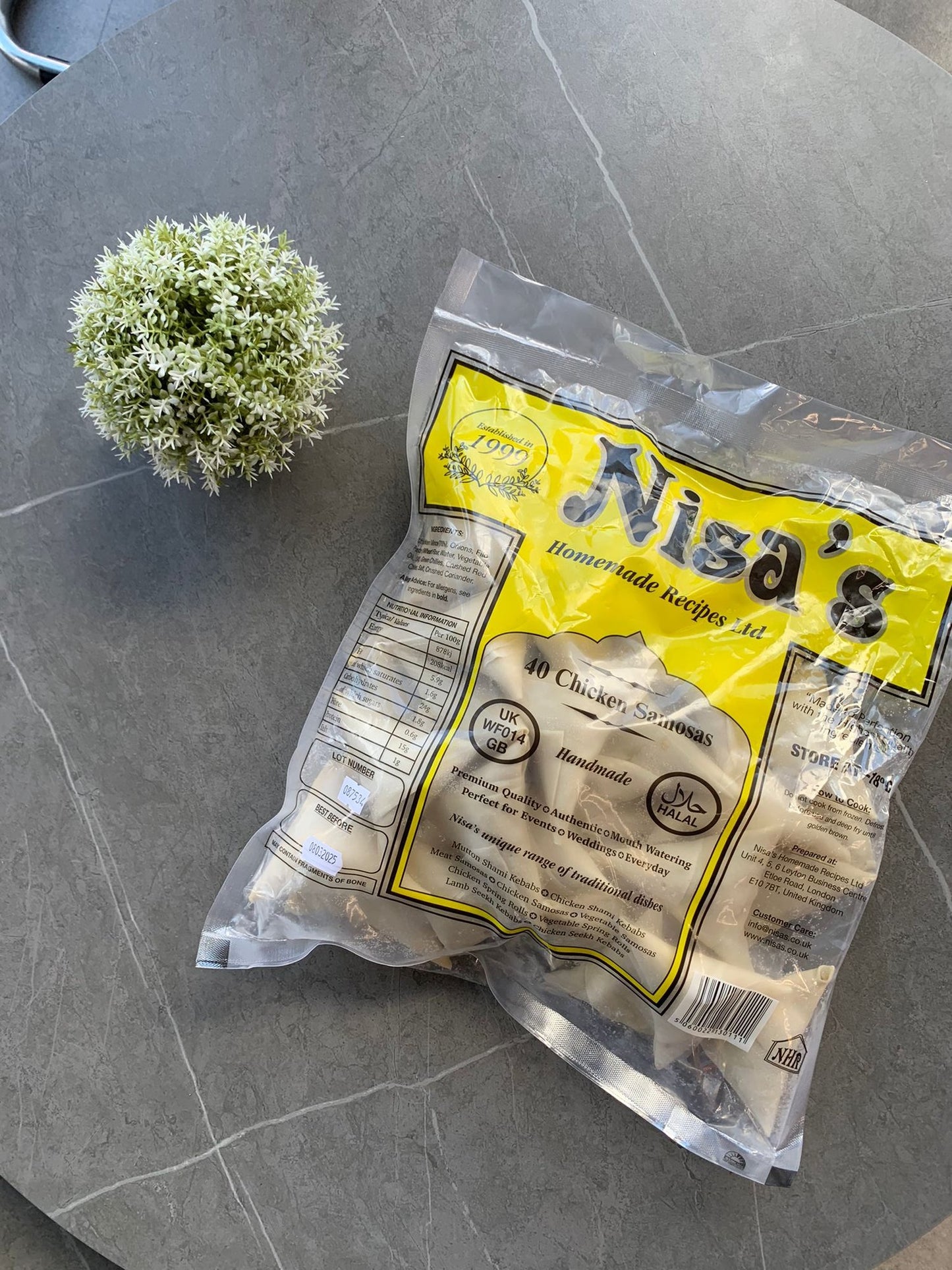 Chicken Samosa (40 pieces)