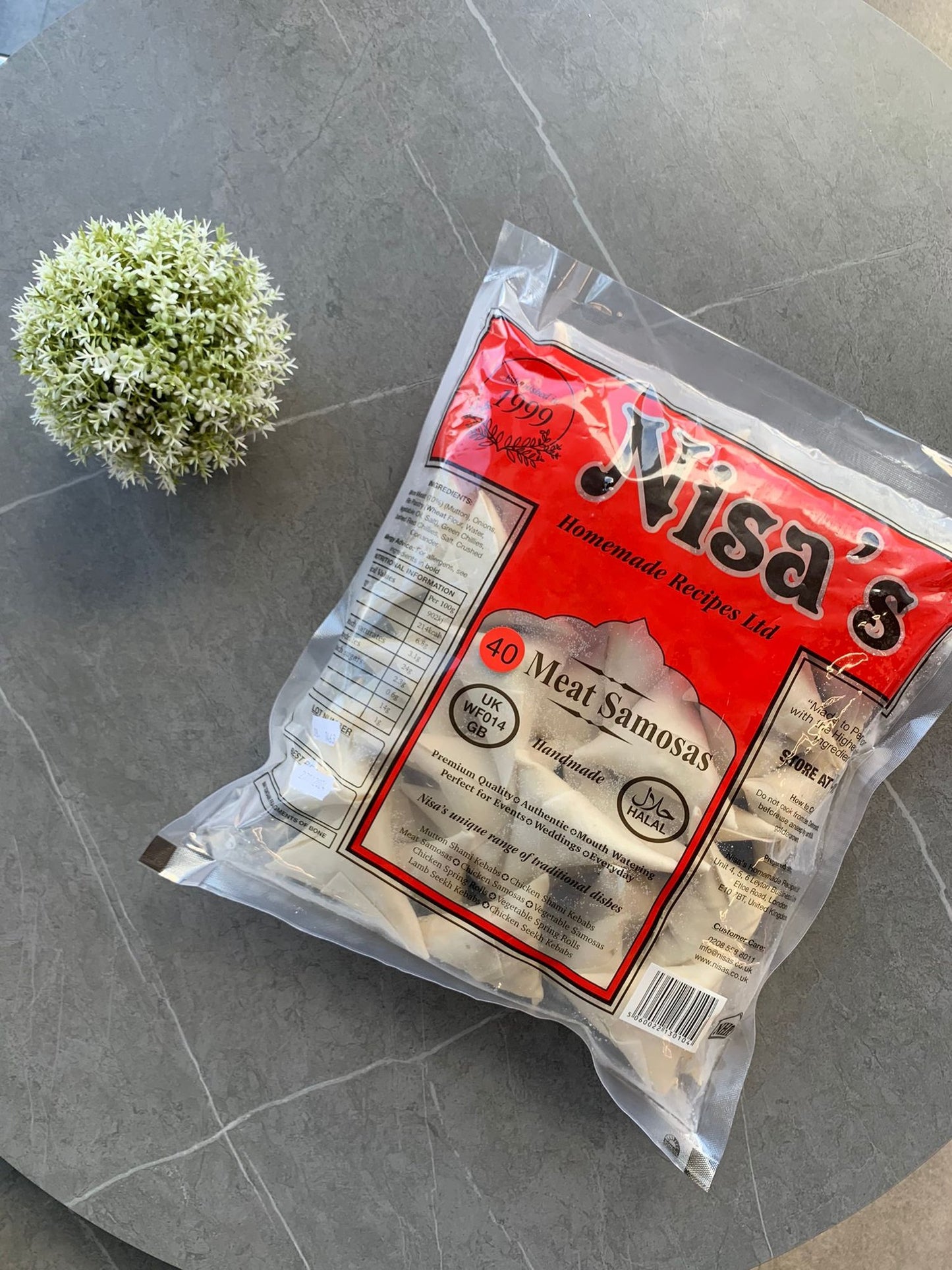 Meat Samosa (40 pieces)