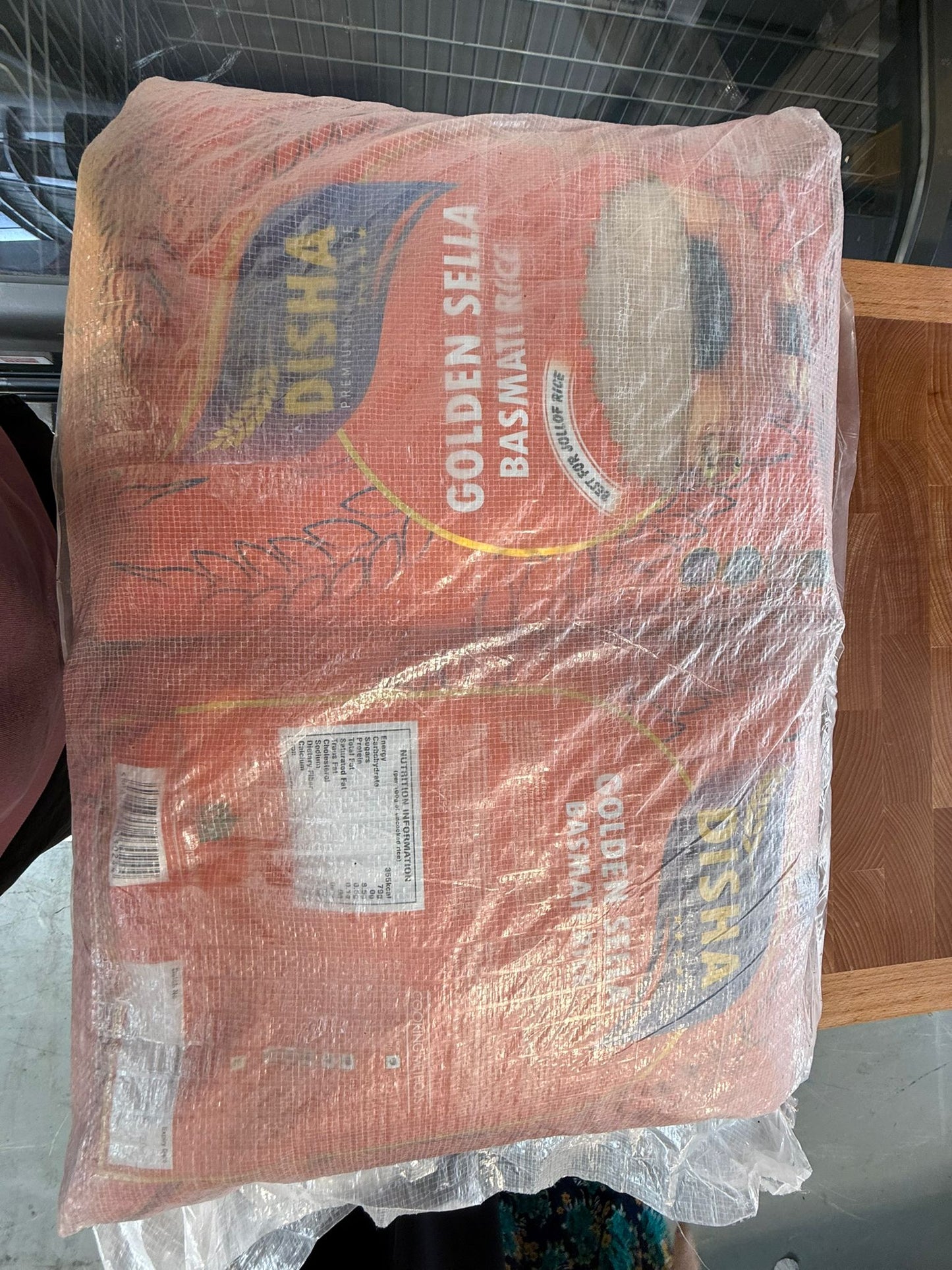 Disha Golden Sella Basmati Rice 20kg – Premium Parboiled Extra Long Grain Rice (10KG X2)