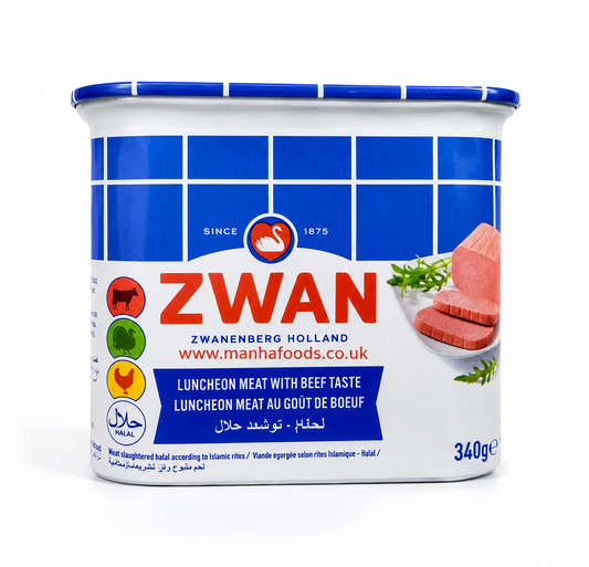 Zwan Halal Luncheon Meat with Beef Taste 340g