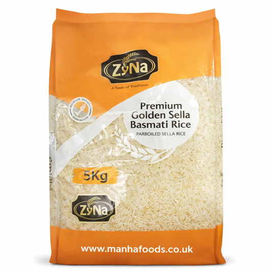 Zyna Premium Golden Sella Basmati Rice 5kg