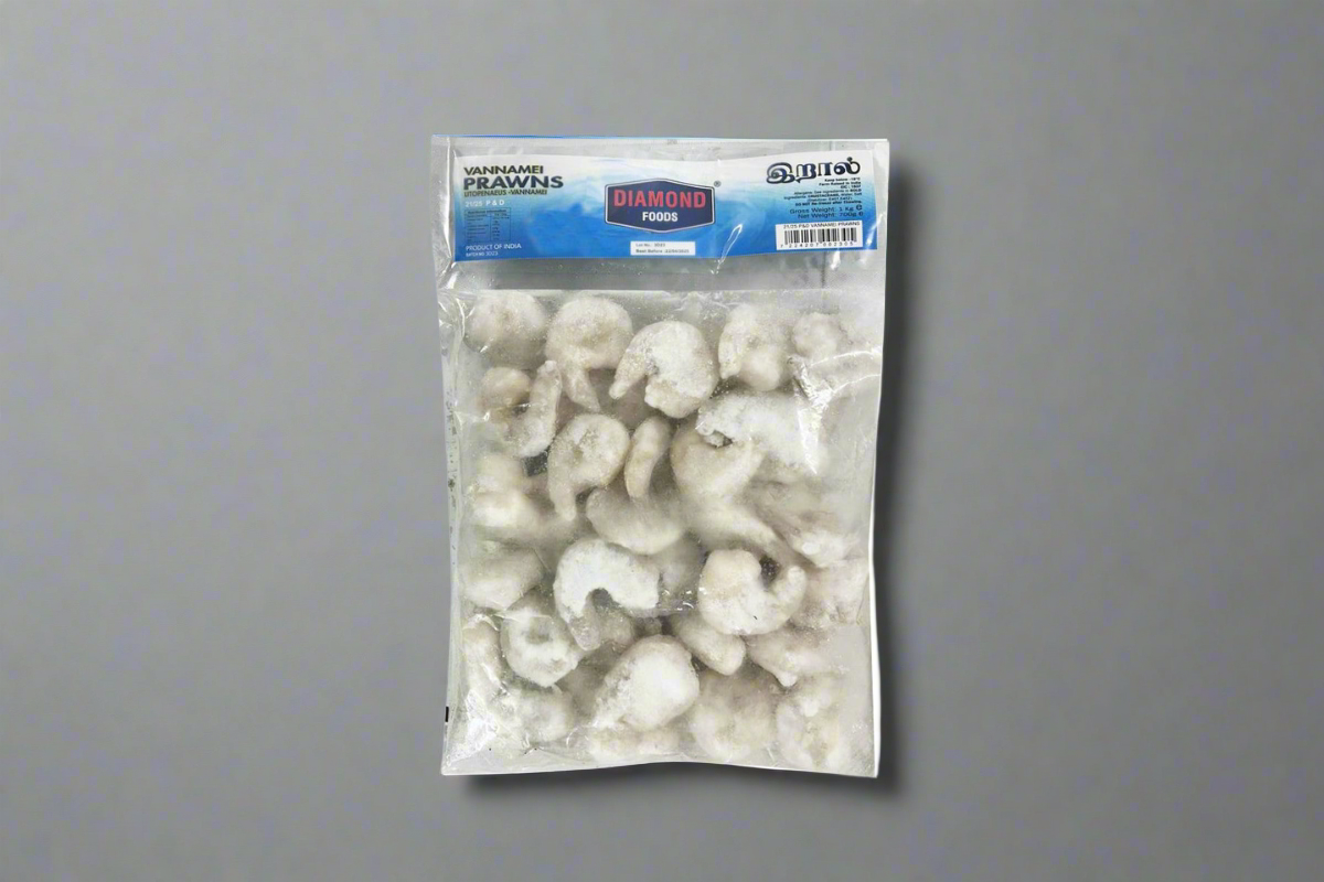 21/25 Prawns Raw Peeled Deveined 1kg