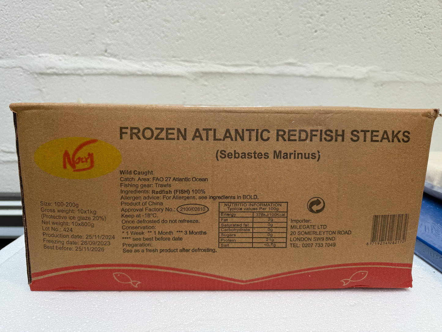 frozen red bream fish steak
red bream fillet
redbeam seafood
buy frozen fish online UK
premium fish steak
red fish for grilling/frying/stew
