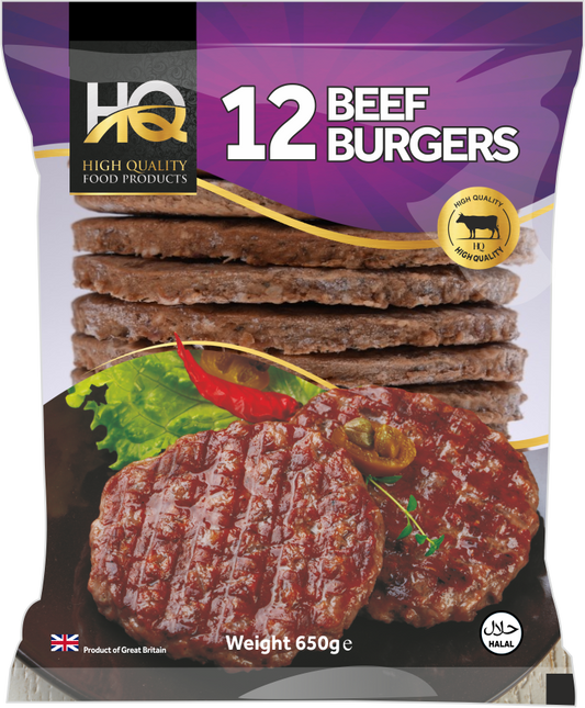 Beef Burger (12 pieces)