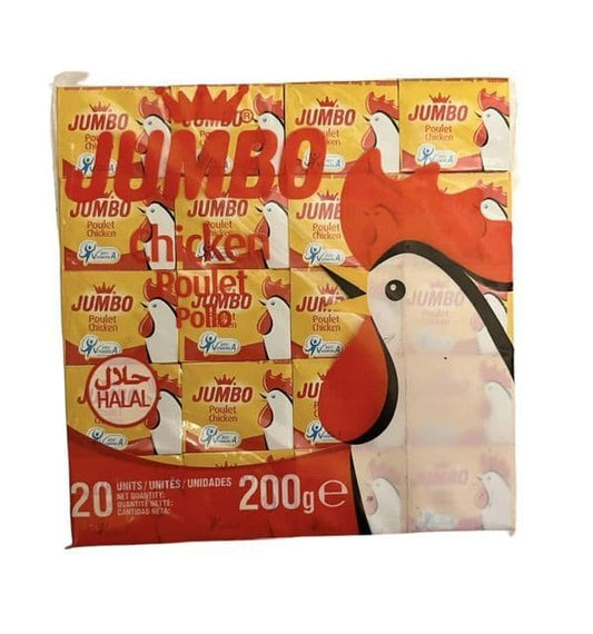 Jumbo Chicken Stock Cubes 200g (20X 10g)