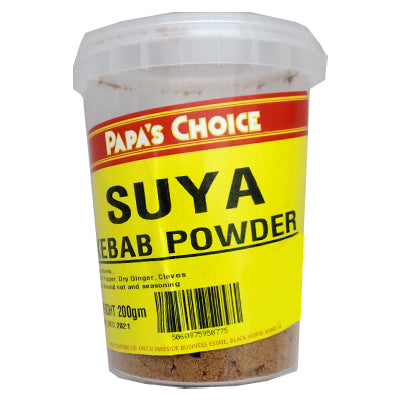 Papa’s Choice Suya Kebab Powder – 200g | Authentic Nigerian Suya Spice Mix