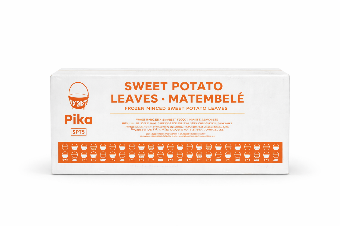 Frozen Sweet Potato Leaves (Matembelé) – Minced African Greens